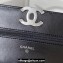 Chanel 19 Shiny Lambskin Wallet On Chain WOC Bag AP3267 Black/Silver 2023
