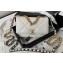 Chanel 19 Shiny Lambskin Wallet On Chain WOC Bag AP3267 White/Gold 2023