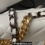 Chanel 19 Shiny Lambskin Wallet On Chain WOC Bag AP3267 White/Gold 2023