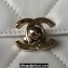 Chanel Quilted Shiny Calfskin & Gold-Tone Metal Small box Bag AS4470 White 2023