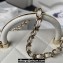 Chanel Quilted Shiny Calfskin & Gold-Tone Metal Small box Bag AS4470 White 2023