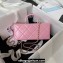 Chanel Quilted Shiny Calfskin & Gold-Tone Metal box Bag AS4471 Pink 2023