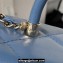 Chanel Quilted Shiny Calfskin & Gold-Tone Metal box Bag AS4471 Denim Blue 2023