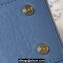Chanel Quilted Shiny Calfskin & Gold-Tone Metal box Bag AS4471 Denim Blue 2023