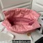 Chanel Shiny Calfskin CHANEL 22 East West Shopping Bag AS4486 Pink 2023