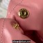 Chanel Shiny Calfskin CHANEL 22 East West Shopping Bag AS4486 Pink 2023