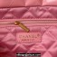 Chanel Shiny Calfskin CHANEL 22 East West Shopping Bag AS4486 Pink 2023