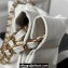 Chanel Shiny Calfskin CHANEL 22 East West Shopping Bag AS4486 White 2023