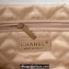 Chanel Shiny Calfskin CHANEL 22 East West Shopping Bag AS4486 White 2023