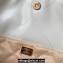 Chanel Shiny Calfskin CHANEL 22 East West Shopping Bag AS4486 White 2023