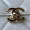 Chanel Quilted Shiny Calfskin & Gold-Tone Metal box Bag AS4471 White 2023