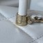 Chanel Quilted Shiny Calfskin & Gold-Tone Metal box Bag AS4471 White 2023