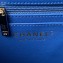 Chanel Quilted Shiny Calfskin & Gold-Tone Metal Small box Bag AS4470 Blue 2023