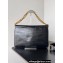 Balenciaga BB Soft Large Flap Bag in peach calfskin Black/Gold 2023