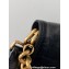 Balenciaga BB Soft Large Flap Bag in peach calfskin Black/Gold 2023