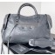 Balenciaga Classic City Large Handbag in Arena calfskin Gray