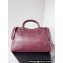 Balenciaga Classic City Large Handbag in Arena calfskin Burgundy