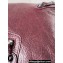 Balenciaga Classic City Large Handbag in Arena calfskin Burgundy