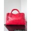 Balenciaga Classic City Large Handbag in Arena calfskin Red