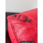 Balenciaga Classic City Large Handbag in Arena calfskin Red