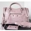 Balenciaga Classic City Large Handbag in Arena calfskin Dusty Pink