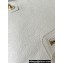 Balenciaga Classic City Large Handbag in Arena Lambskin White/Gold
