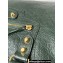 Balenciaga Classic City Large Handbag in Arena Lambskin Dark Green/Gold
