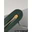 Balenciaga Classic City Large Handbag in Arena Lambskin Dark Green/Gold