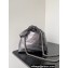Balenciaga Crush Small Tote Bag in crushed calfskin dark grey 2023
