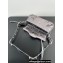 Balenciaga Le Cagole XS Sling Bag in Arena calfskin Silver Spring 2024