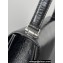 Balenciaga Crush Small Sling Bag in paper calfskin Black/Silver 2023