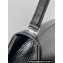 Balenciaga Crush Large Sling Bag in paper calfskin Black/Silver 2023