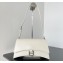 Balenciaga Crush Small Sling Bag in paper calfskin Beige/Silver 2023