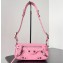 Balenciaga Le Cagole XS Sling Bag in Arena calfskin Pink Spring 2024