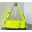 Balenciaga Superbusy XS Sling Bag in Arena calfskin neon yellow 2023