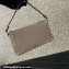 Valentino Small Rockstud Grainy Calfskin Crossbody Bag Gray 2023