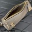 Valentino Small Rockstud Grainy Calfskin Crossbody Bag Gray 2023