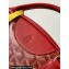 Goyard Saint Jeanne MM Bowling Bag Red