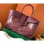 Goyard Saïgon tote bag Burgundy