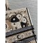 Dior Large Book Tote Bag in Beige Multicolor Butterfly Bandana Embroidery