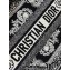 Dior Medium Book Tote Bag in Black and White Butterfly Bandana Embroidery