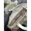 Dior Medium Lady Dior Bag in Gold with Bead Embroidery