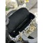 Dior Medium Lady Dior Bag in Black with Bead Embroidery