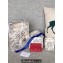Dior Lady Dior Five-Slot Card Holder in Cannage Lambskin Red