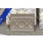 Dior Lady Dior Five-Slot Card Holder in Cannage Lambskin Gray
