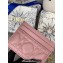 Dior Lady Dior Five-Slot Card Holder in Cannage Lambskin Pink