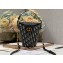Dior 30 Montaigne Mini Bucket Bag In Blue Dior Oblique Jacquard and Calfskin 2024