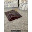 Dior Lady Dior Five-Slot Card Holder in Patent Cannage Calfskin Burgundy