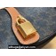 Celine CLUTCH ON STRAP TABOU Bag in Triomphe canvas and calfskin Tan