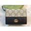 Gucci GG Marmont card case wallet 658610 Black